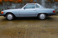 380 SL - W 107/R 107 - V8 Cabrio - Met hardtop