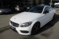 C 200 Coupe-AMG Sportpakket-Leder-Pano-Burmester-LED